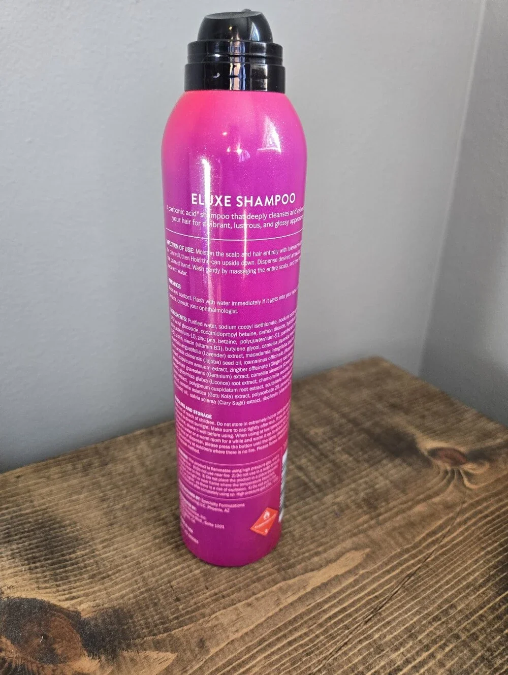 Luxe sparkling shampoo